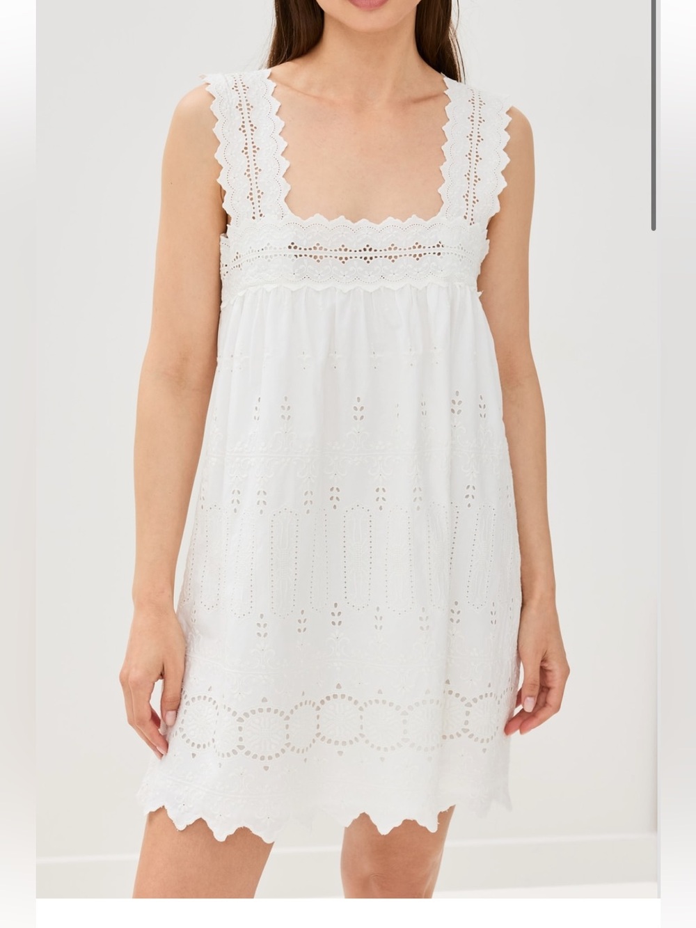 Posse Amelia mini dress white